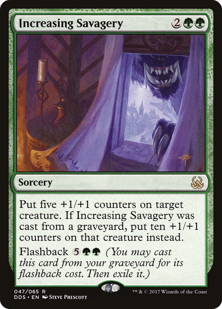 Increasing Savagery · Duel Decks: Mind vs. Might
