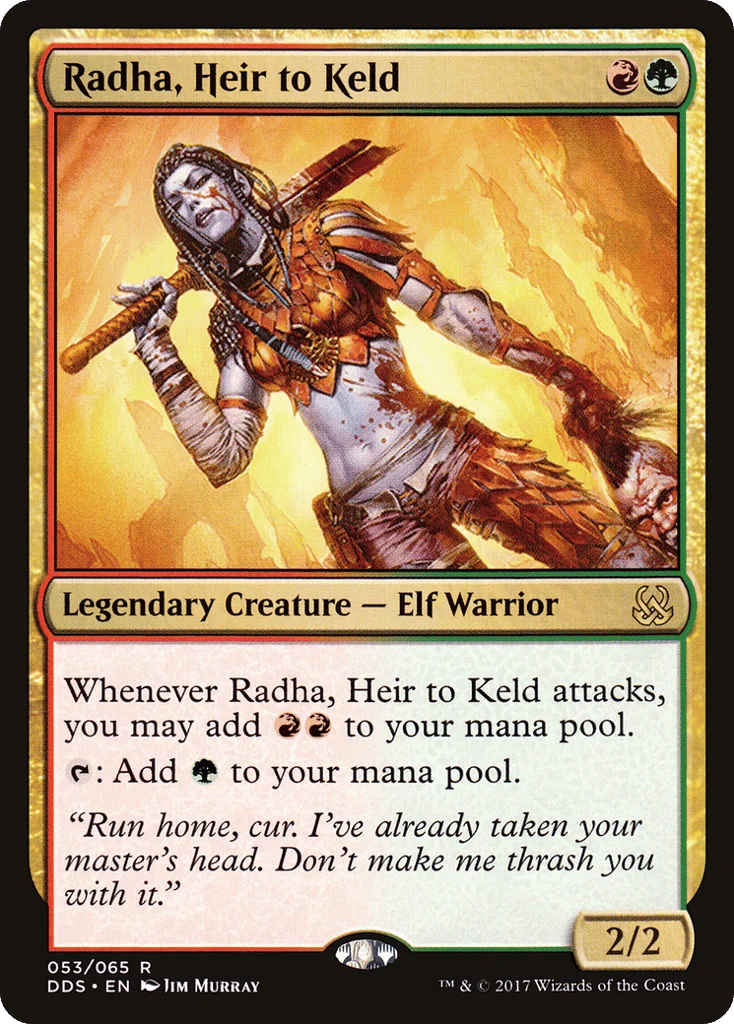 Radha, Heir to Keld · Duel Decks: Mind vs. Might