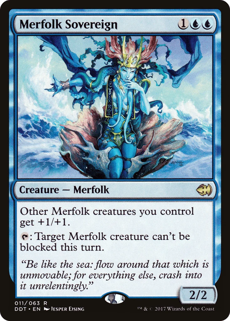Merfolk Sovereign · Duel Decks: Merfolk vs. Goblins