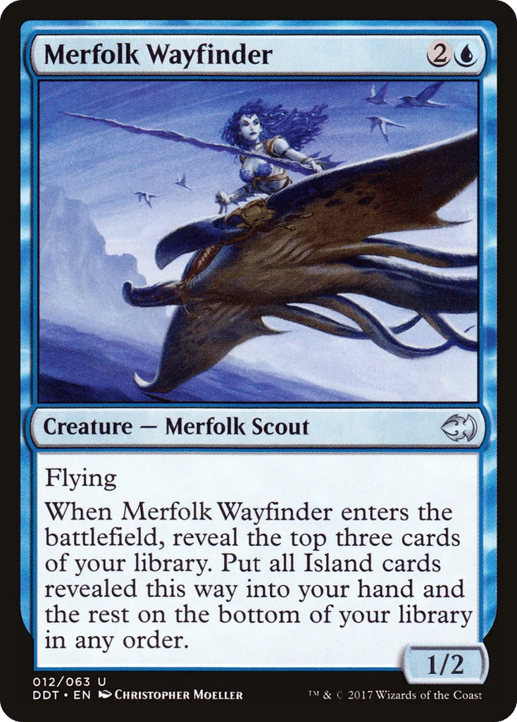 Merfolk Wayfinder · Duel Decks: Merfolk vs. Goblins