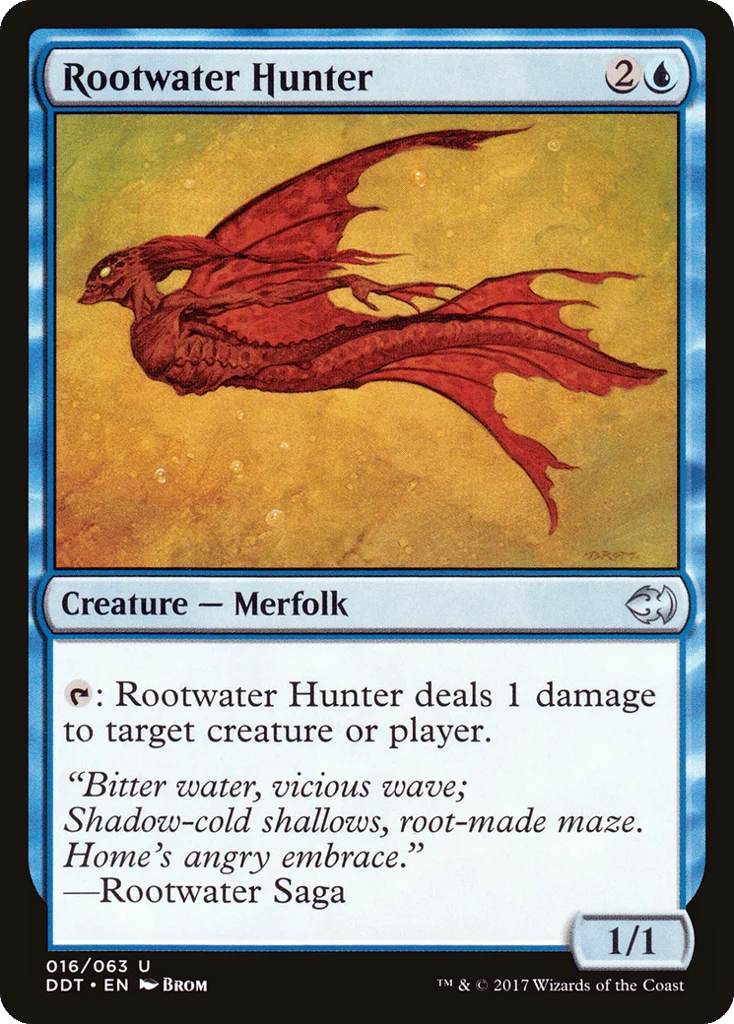 Rootwater Hunter · Duel Decks: Merfolk vs. Goblins