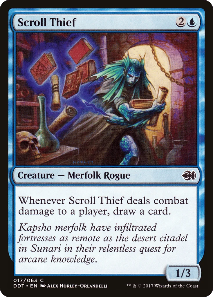 Scroll Thief · Duel Decks: Merfolk vs. Goblins