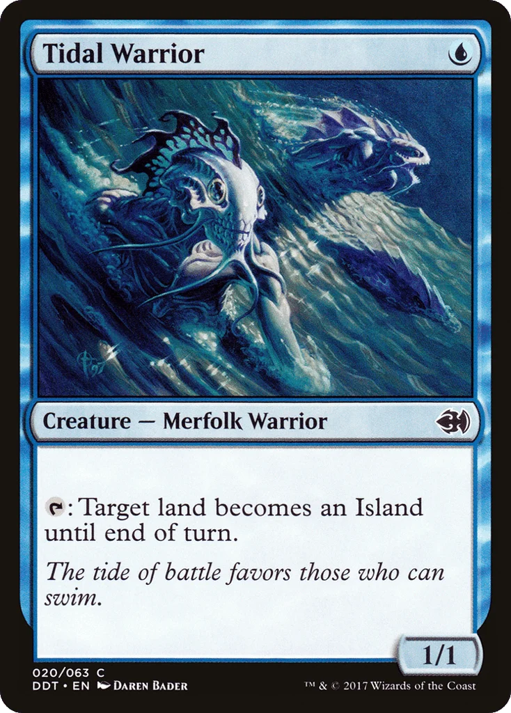 Tidal Warrior · Duel Decks: Merfolk vs. Goblins