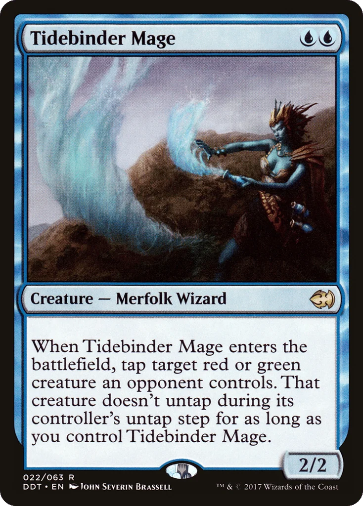 Tidebinder Mage · Duel Decks: Merfolk vs. Goblins