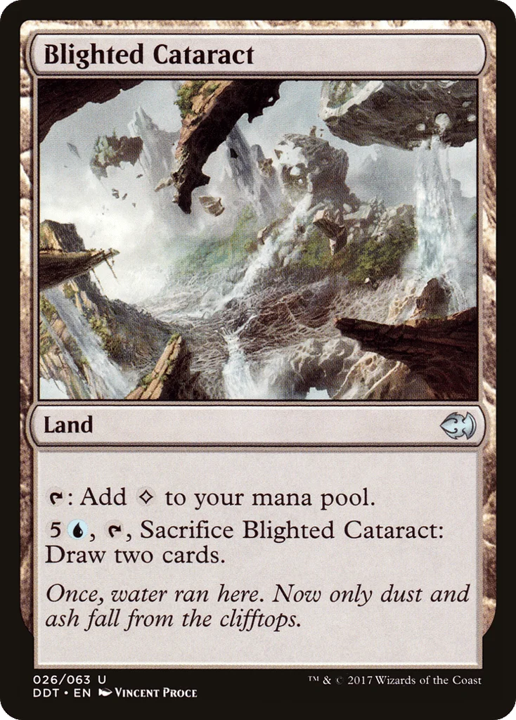 Blighted Cataract · Duel Decks: Merfolk vs. Goblins