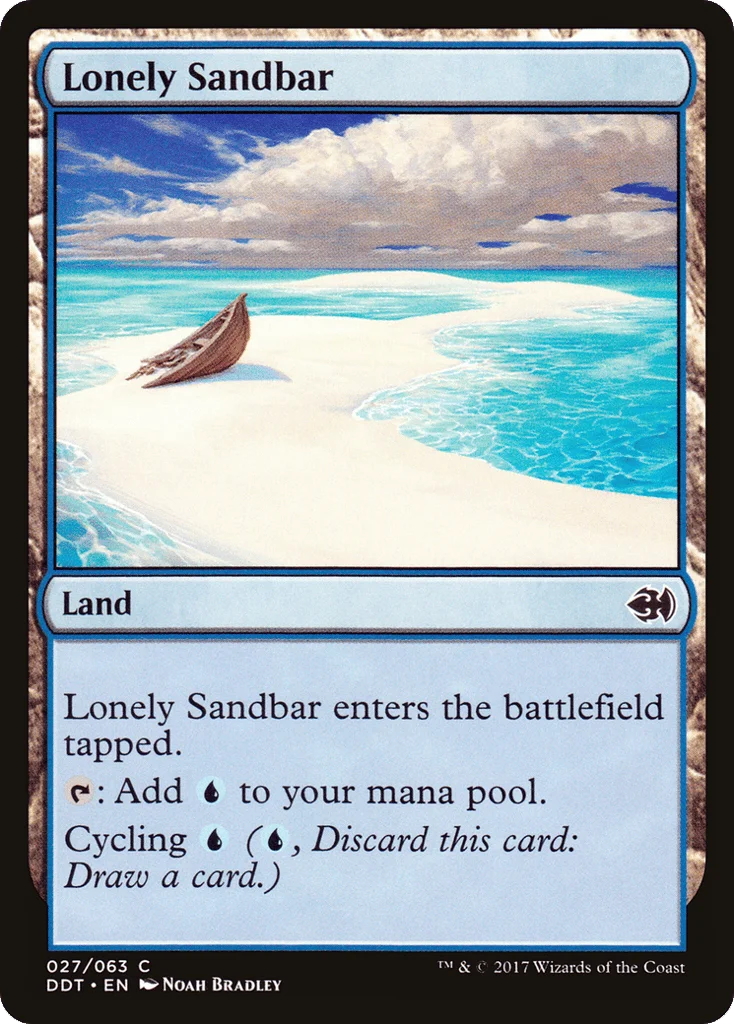 Lonely Sandbar · Duel Decks: Merfolk vs. Goblins