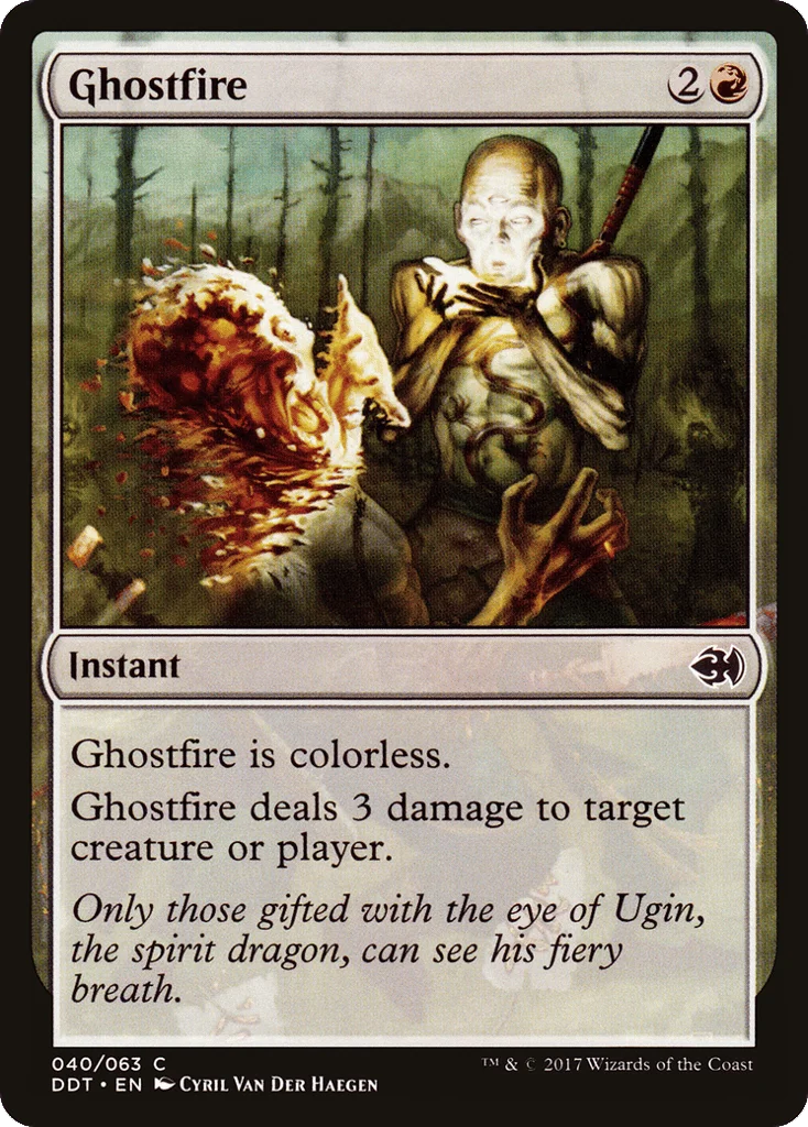 Ghostfire · Duel Decks: Merfolk vs. Goblins