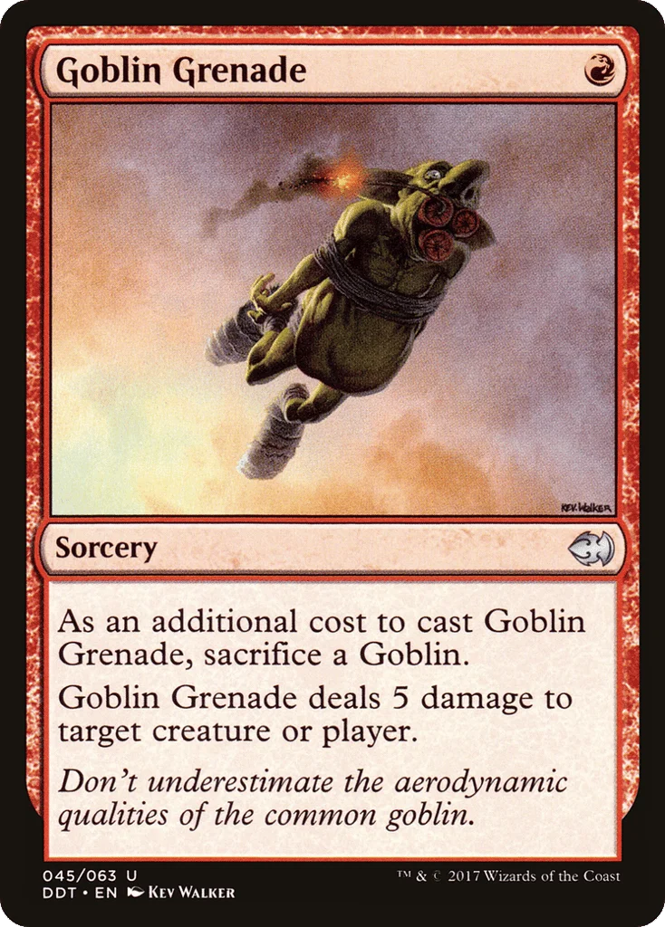 Goblin Grenade · Duel Decks: Merfolk vs. Goblins