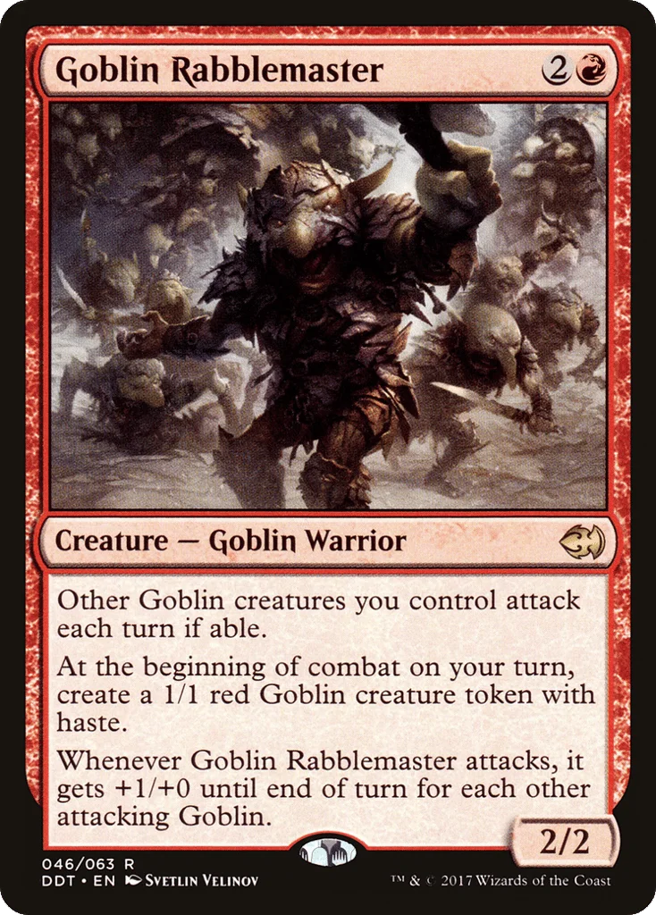 Goblin Rabblemaster · Duel Decks: Merfolk vs. Goblins