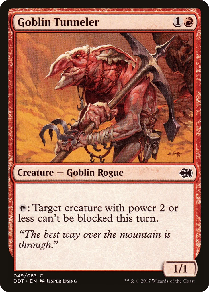 Goblin Tunneler · Duel Decks: Merfolk vs. Goblins