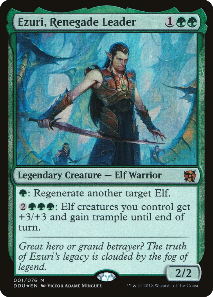 Ezuri, Renegade Leader · Duel Decks: Elves vs. Inventors