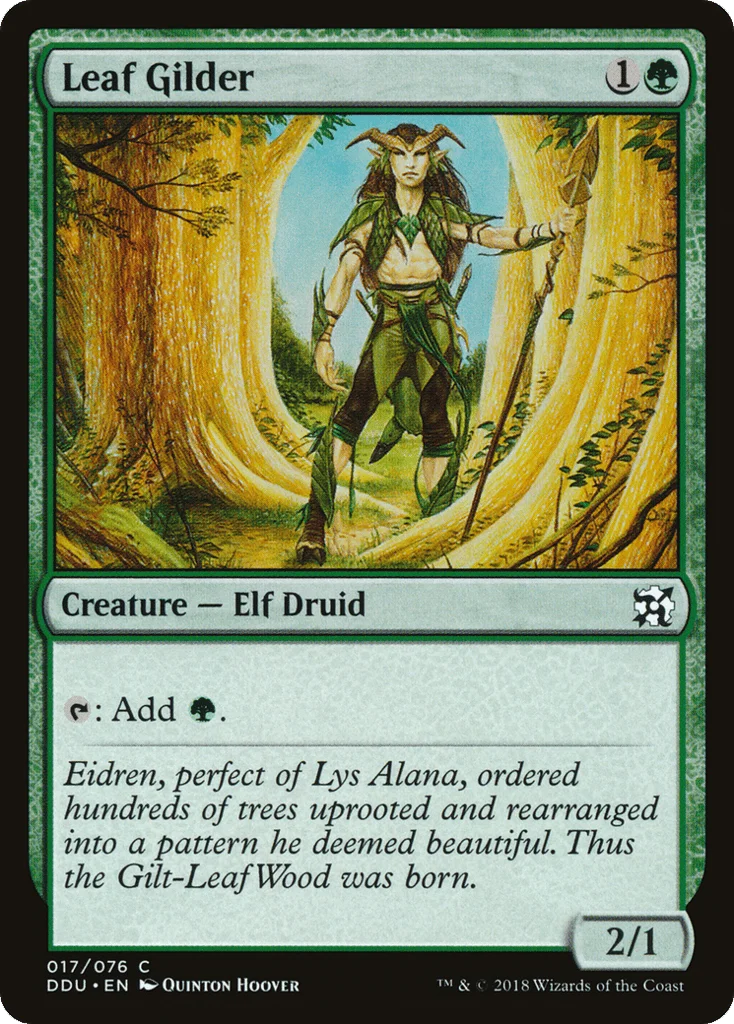 Leaf Gilder · Duel Decks: Elves vs. Inventors