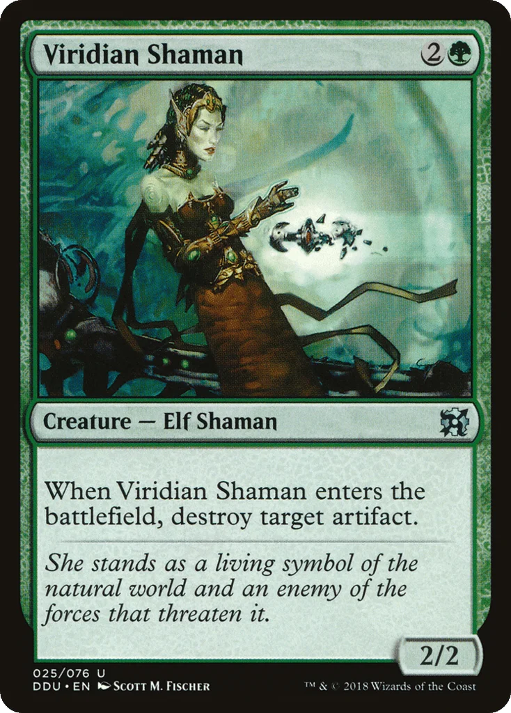 Viridian Shaman · Duel Decks: Elves vs. Inventors