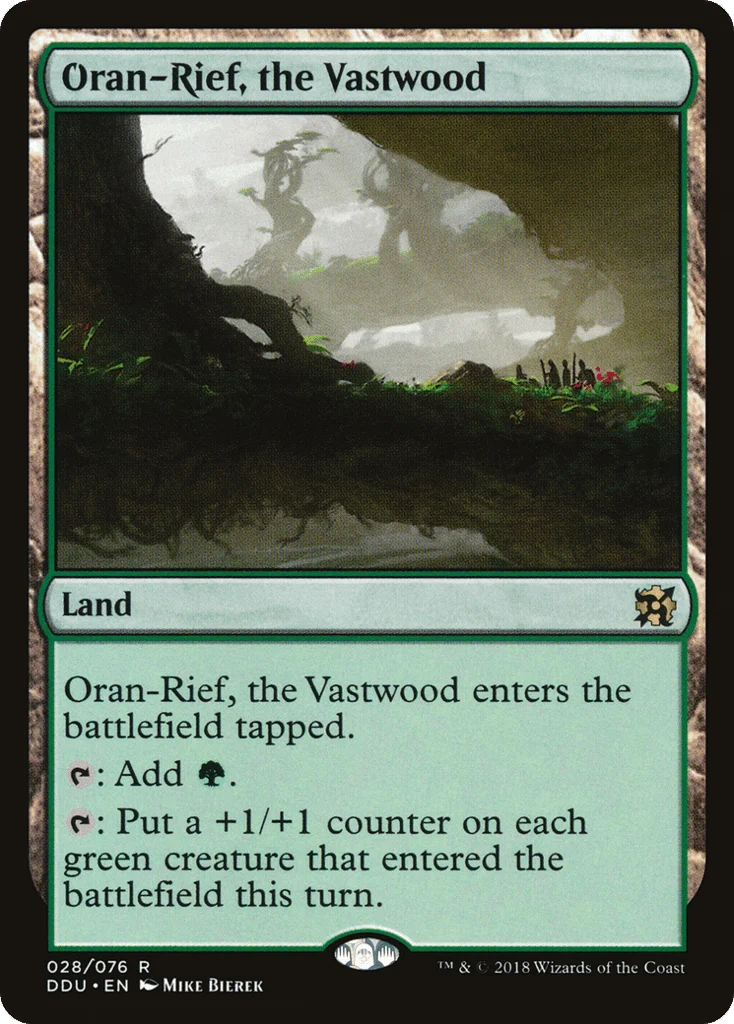 Oran-Rief, the Vastwood · Duel Decks: Elves vs. Inventors