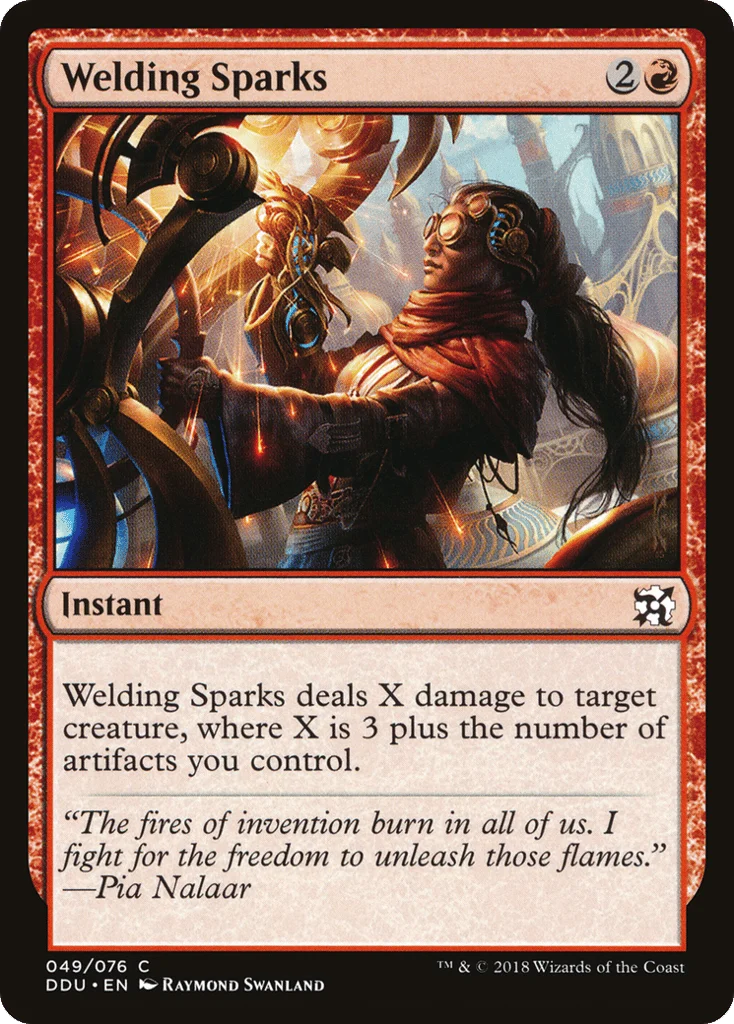 Welding Sparks · Duel Decks: Elves vs. Inventors