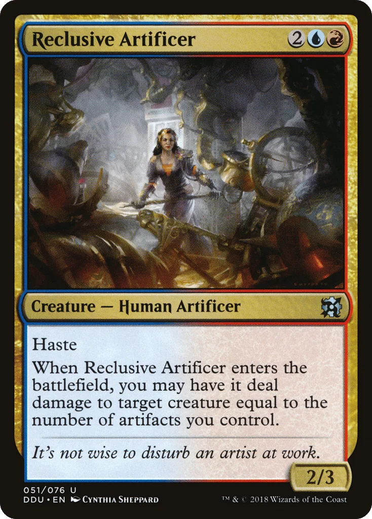 Reclusive Artificer · Duel Decks: Elves vs. Inventors