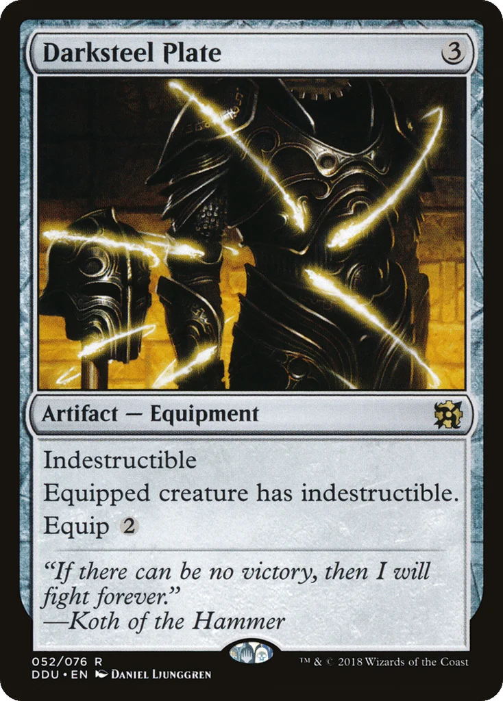 Darksteel Plate · Duel Decks: Elves vs. Inventors