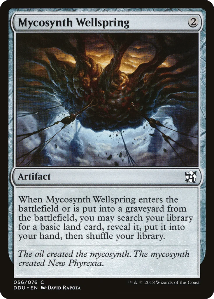 Mycosynth Wellspring · Duel Decks: Elves vs. Inventors