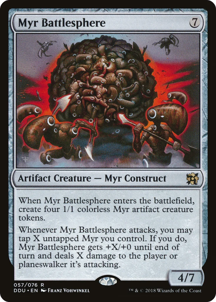 Myr Battlesphere · Duel Decks: Elves vs. Inventors