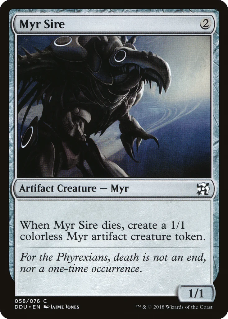 Myr Sire · Duel Decks: Elves vs. Inventors