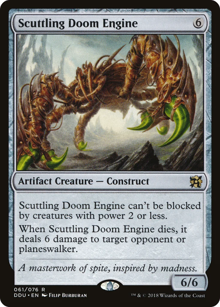 Scuttling Doom Engine · Duel Decks: Elves vs. Inventors