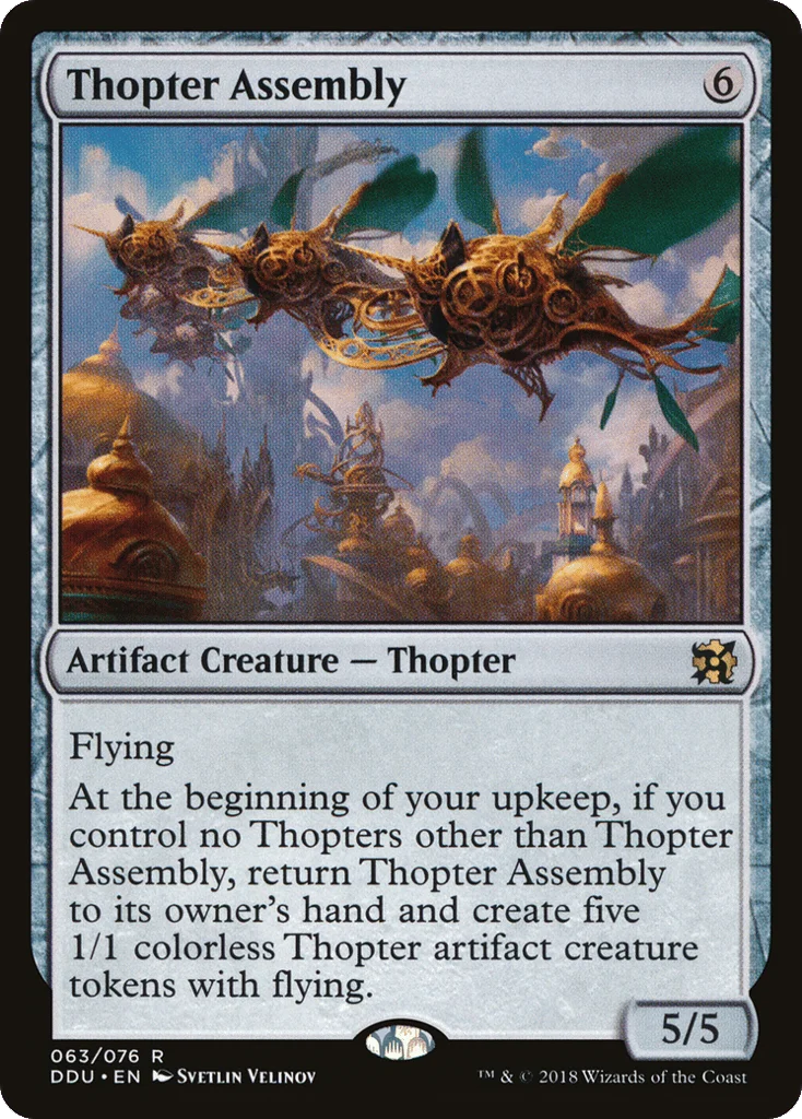 Thopter Assembly · Duel Decks: Elves vs. Inventors