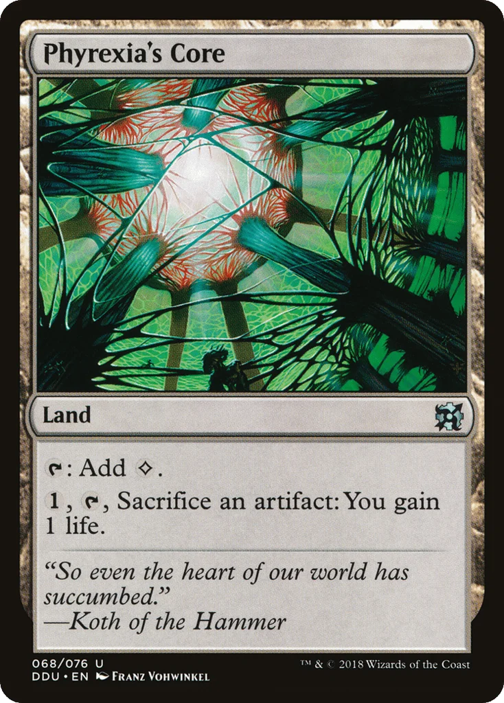 Phyrexia's Core · Duel Decks: Elves vs. Inventors