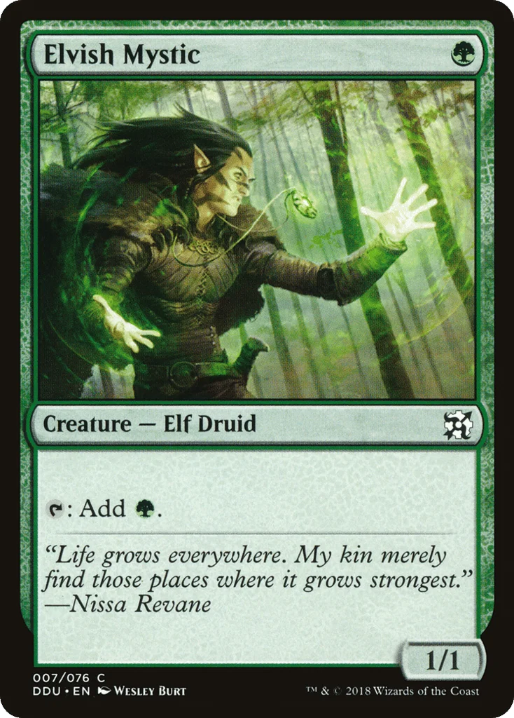 Elvish Mystic · Duel Decks: Elves vs. Inventors