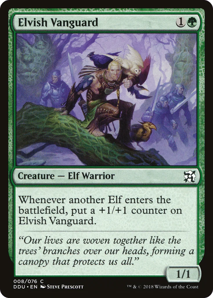 Elvish Vanguard · Duel Decks: Elves vs. Inventors