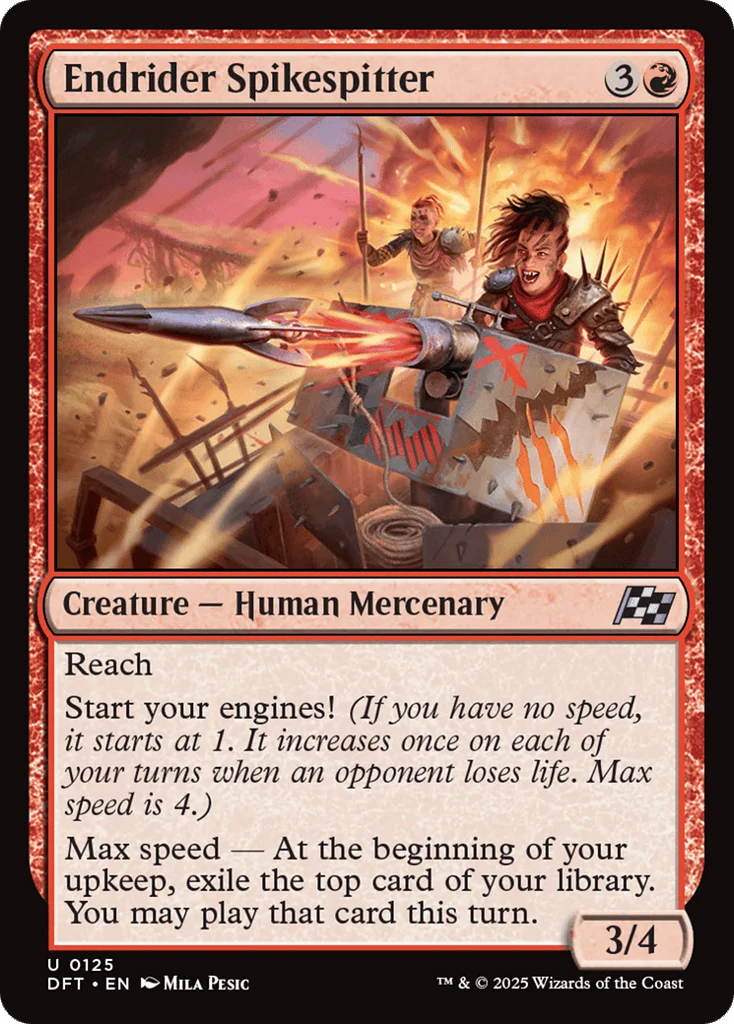 Endrider Spikespitter · Aetherdrift