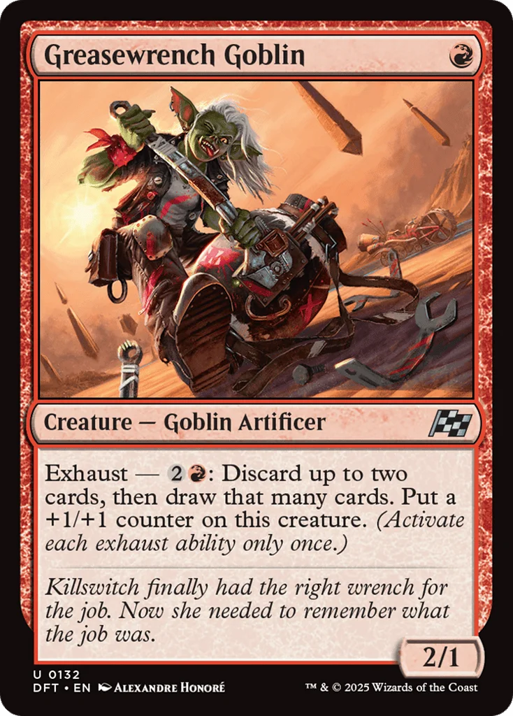 Greasewrench Goblin · Aetherdrift