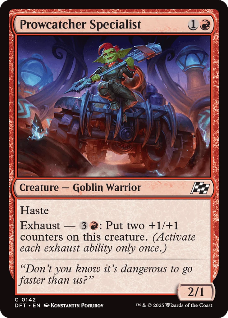 Prowcatcher Specialist · Aetherdrift