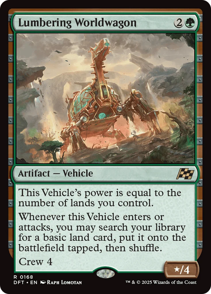 Lumbering Worldwagon · Aetherdrift