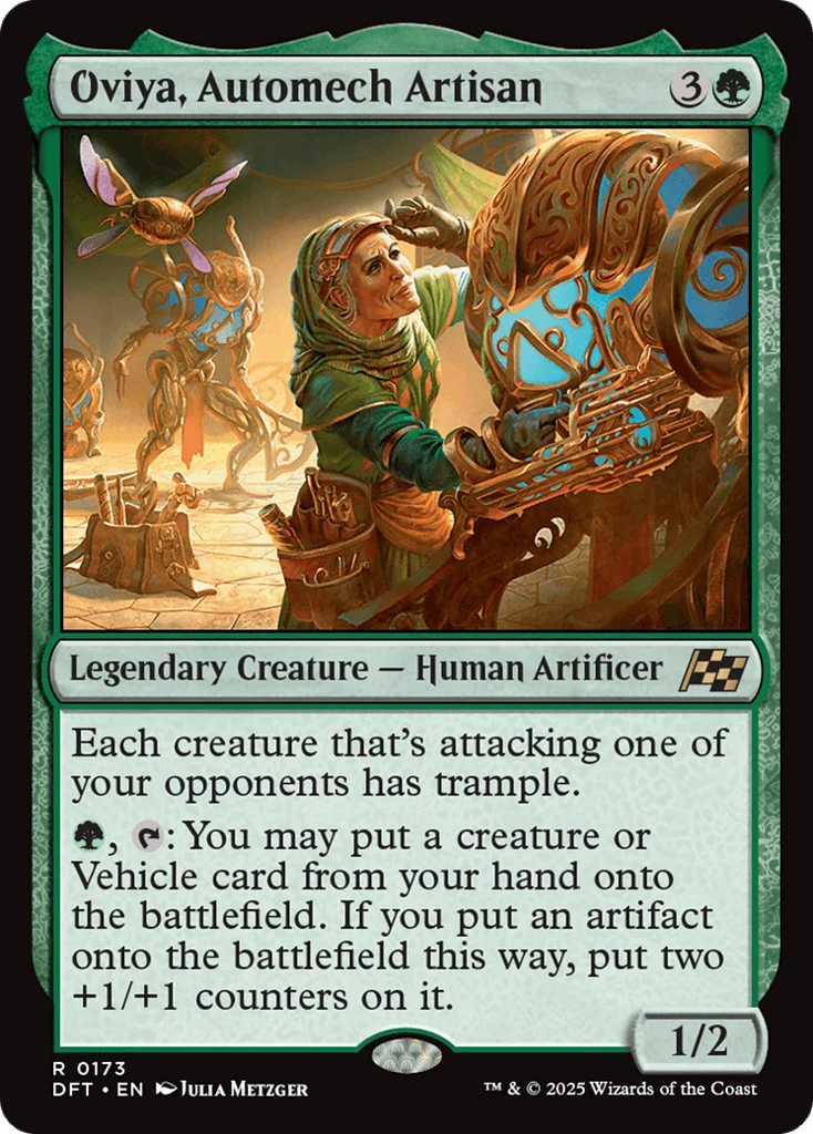 Oviya, Automech Artisan · Aetherdrift