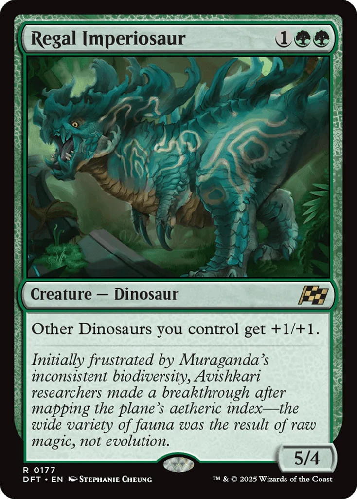 Regal Imperiosaur · Aetherdrift