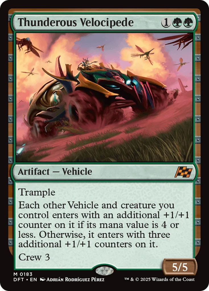 Thunderous Velocipede · Aetherdrift