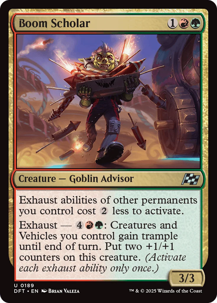 Boom Scholar · Aetherdrift