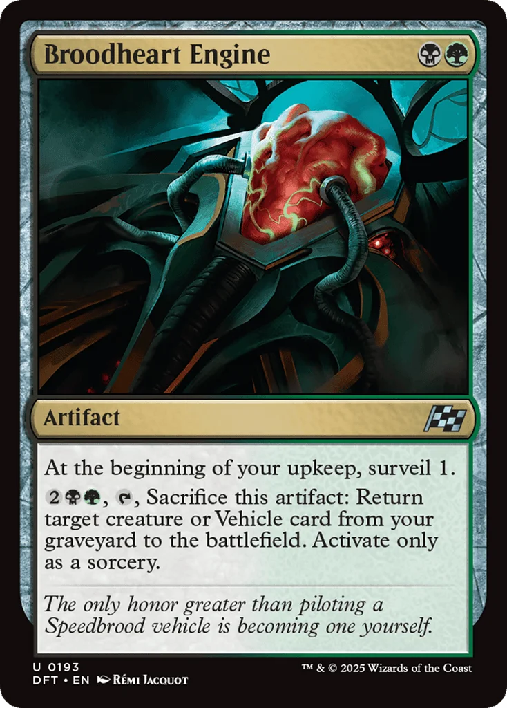 Broodheart Engine · Aetherdrift