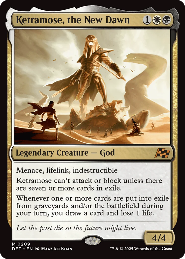 Ketramose, the New Dawn · Aetherdrift