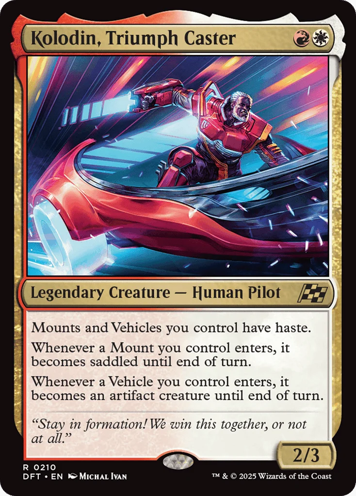 Kolodin, Triumph Caster · Aetherdrift