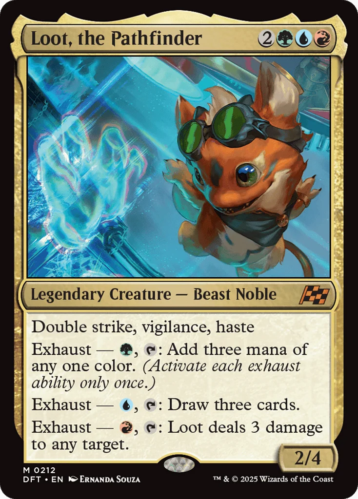 Loot, the Pathfinder · Aetherdrift