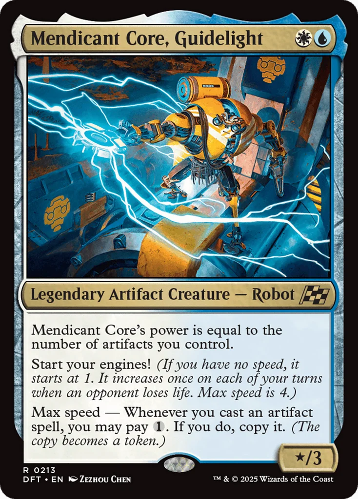 Mendicant Core, Guidelight · Aetherdrift
