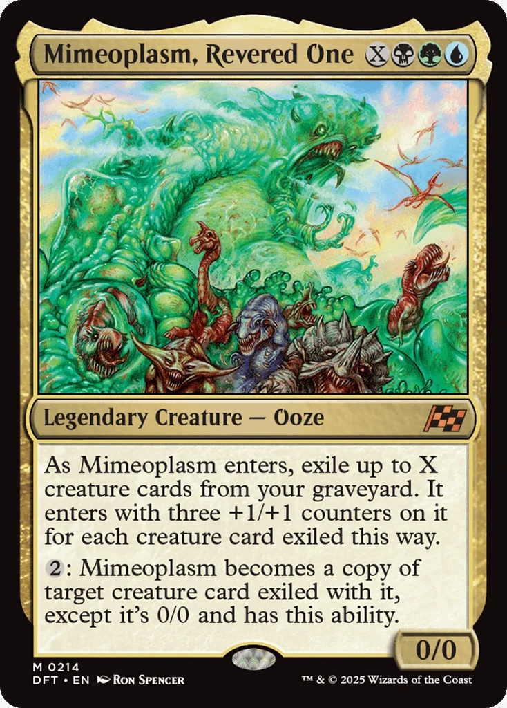 Mimeoplasm, Revered One · Aetherdrift