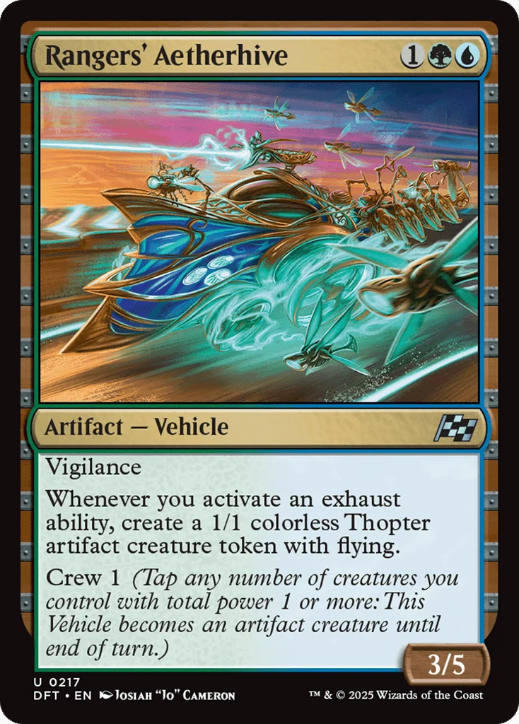 Rangers' Aetherhive · Aetherdrift