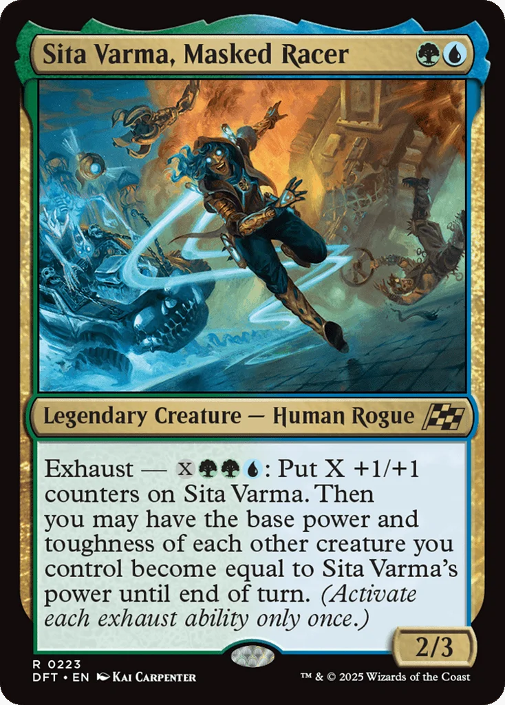 Sita Varma, Masked Racer · Aetherdrift