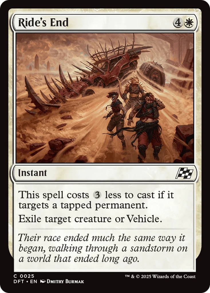 Ride's End · Aetherdrift