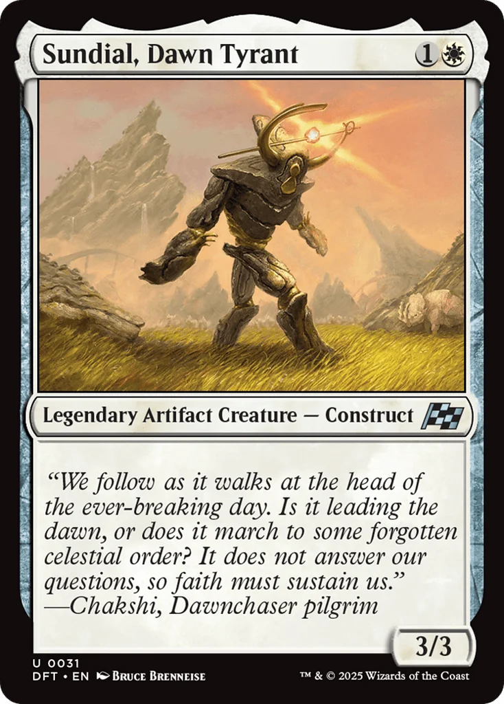 Sundial, Dawn Tyrant · Aetherdrift
