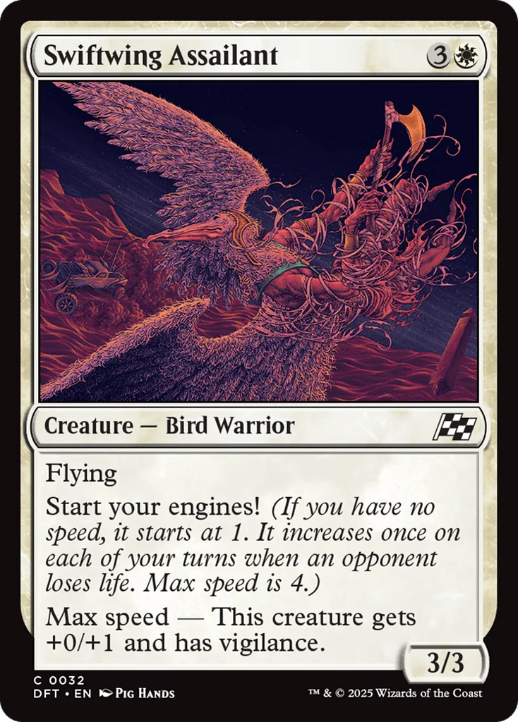 Swiftwing Assailant · Aetherdrift