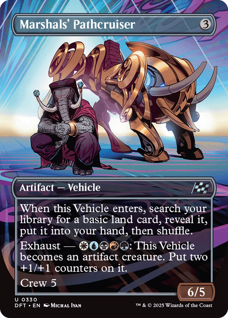 Marshals' Pathcruiser · Aetherdrift