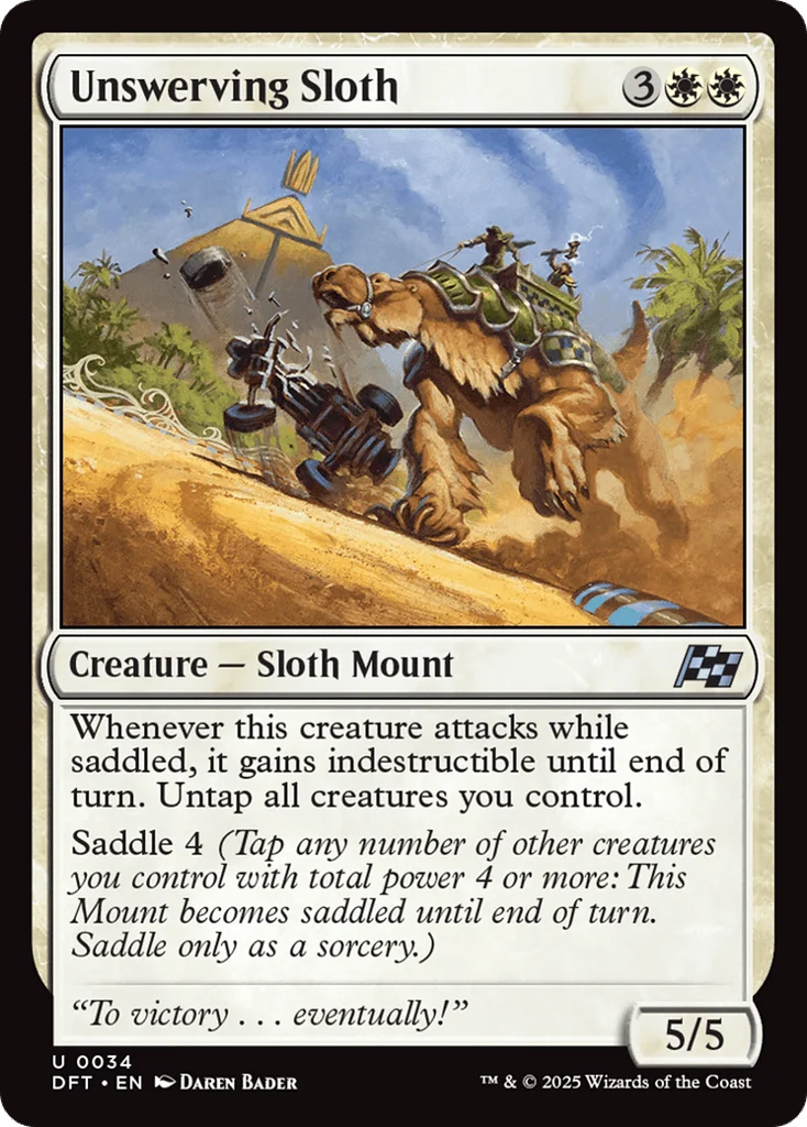 Unswerving Sloth · Aetherdrift